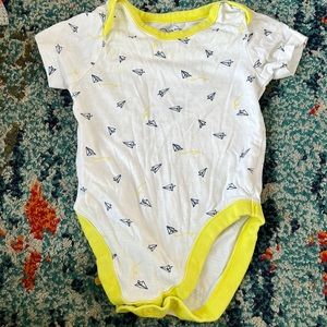 Paper Airplane Onesie